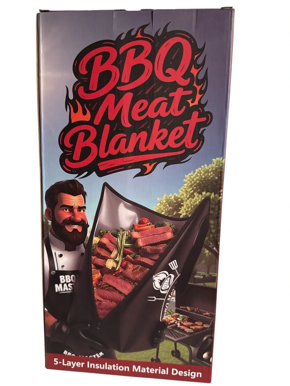 BBQ Meat Blanket - Insulated BBQ Serving Blanket
